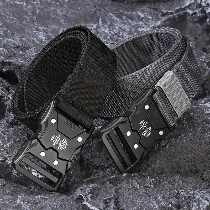 2-Piece Tactical Belt — Automatic Buckle