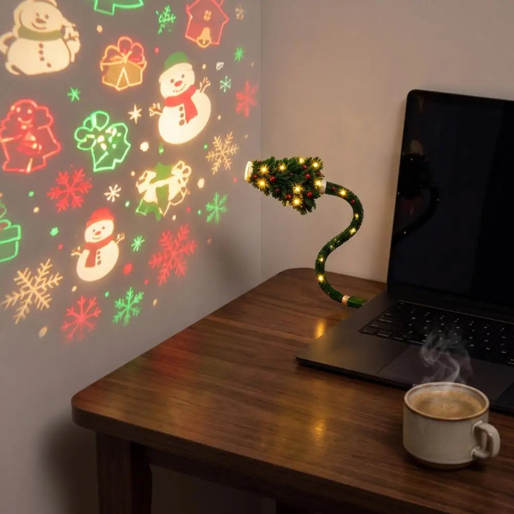 LED Christmas Tree Projector Lamp