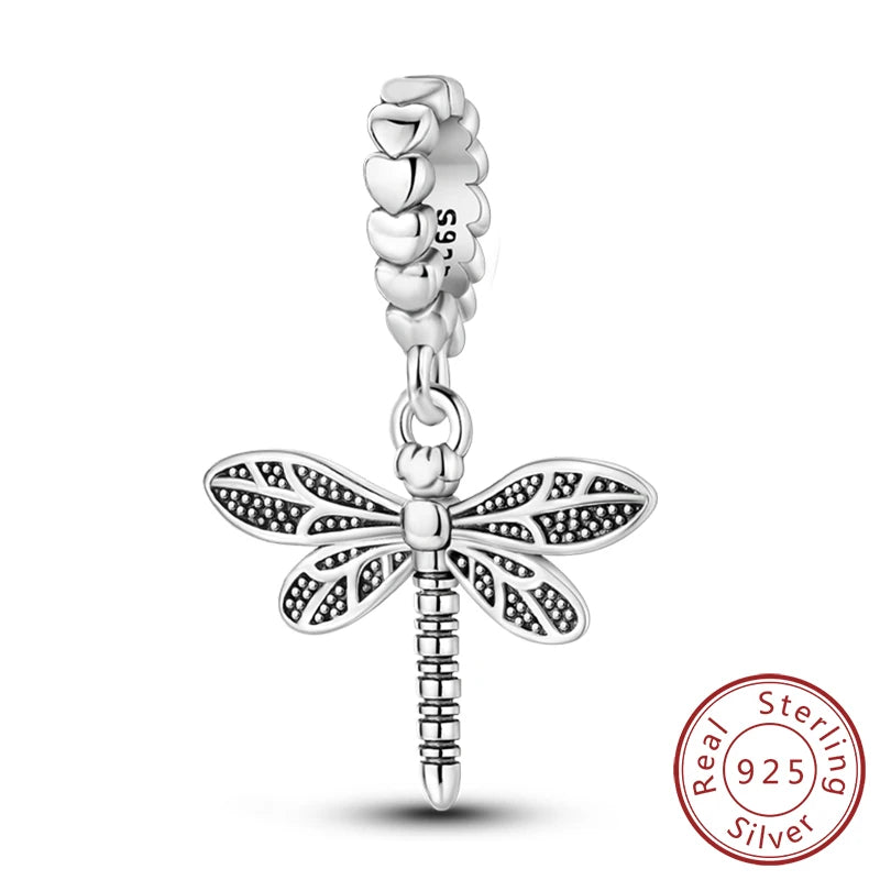 Colgante de Mariposa Luciérnaga en Plata 925