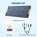 Panel Solar Plegable VTOMAN VS400W — 400W de Alta Eficiencia para Estaciones de Energía