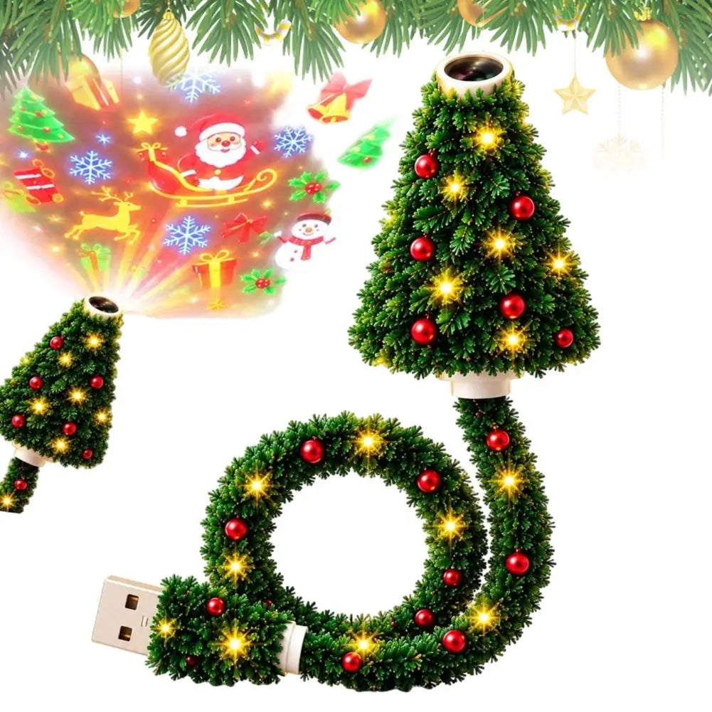 LED Christmas Tree Projector Lamp