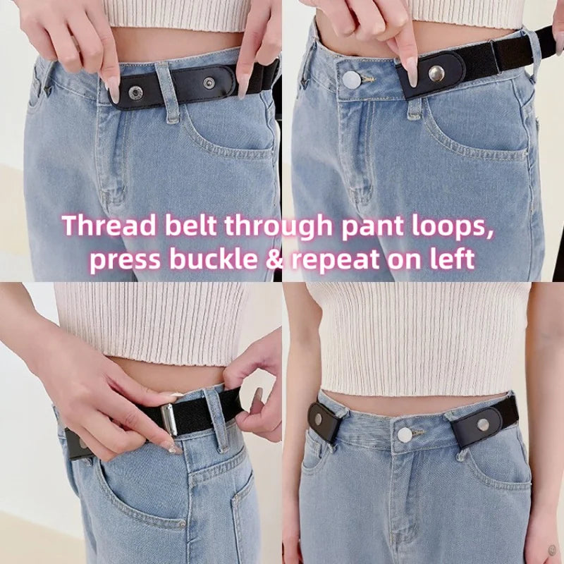 Invisible Elastic Belt for Jeans