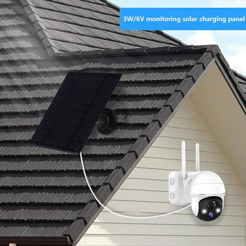 6W Solar Panel Charger — USB and Type-C, Multipurpose and Portable