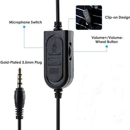 Wireless Headphones with Microphone