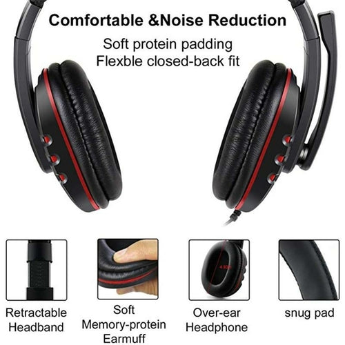 Wireless Headphones with Microphone